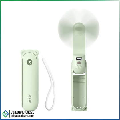JISULIFE F8 Handheld Mini Fan 2000mAh
